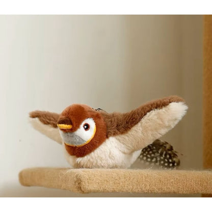 Çırpınan Kuş Kedi Oyuncağı