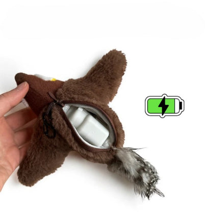 Çırpınan Kuş Kedi Oyuncağı